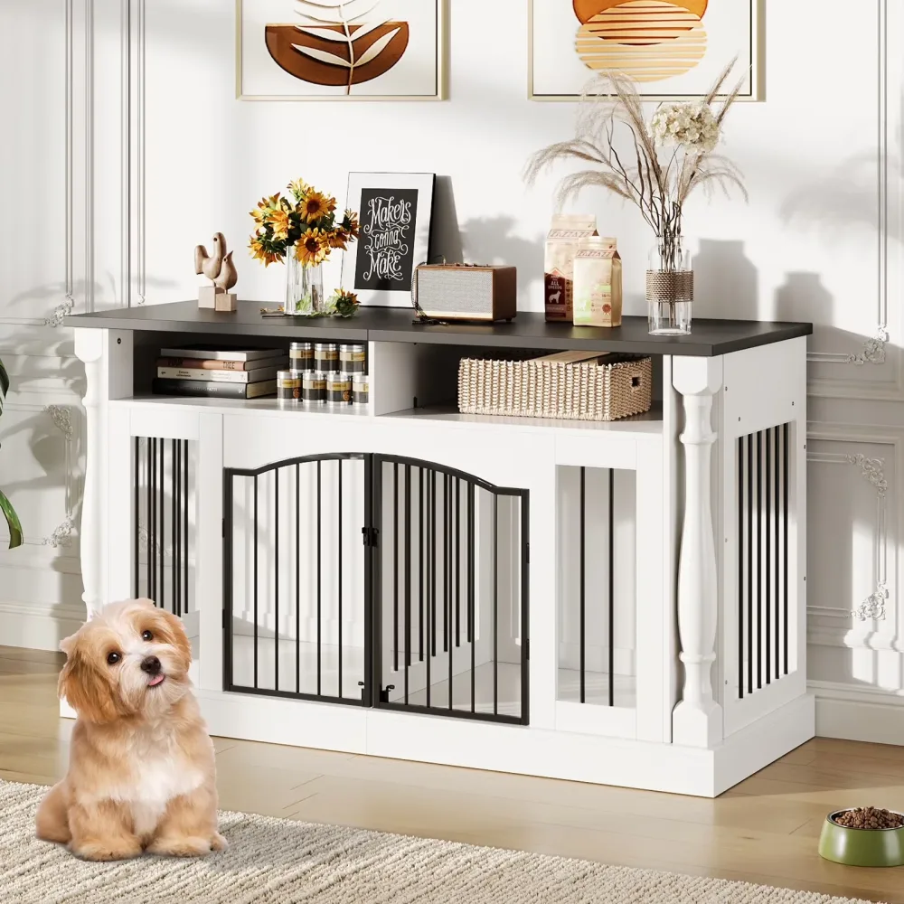 Dog Crate 63 inch brown 63 inches