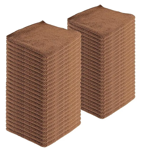 Microfiber Cleaning 120 pack 16" brown