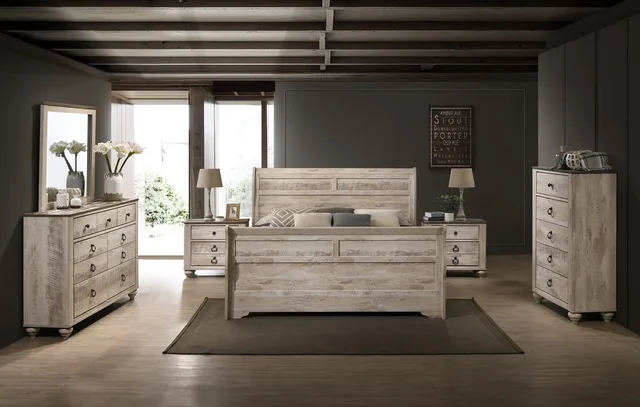 Roundhill Furniture white