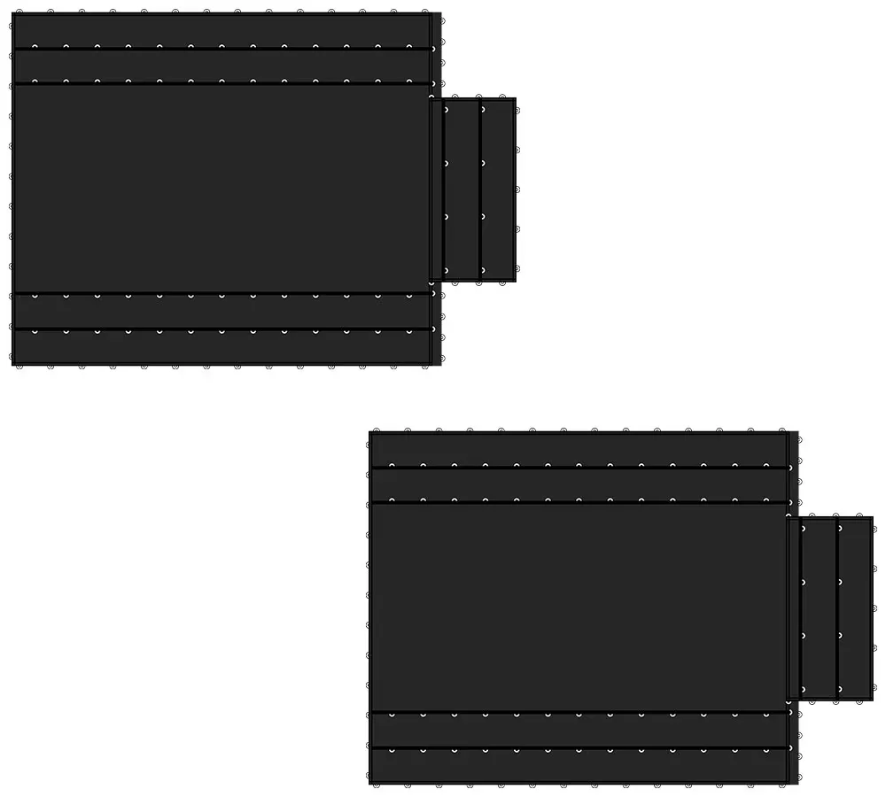 Flatbed Truck 2 pack 16' 27'