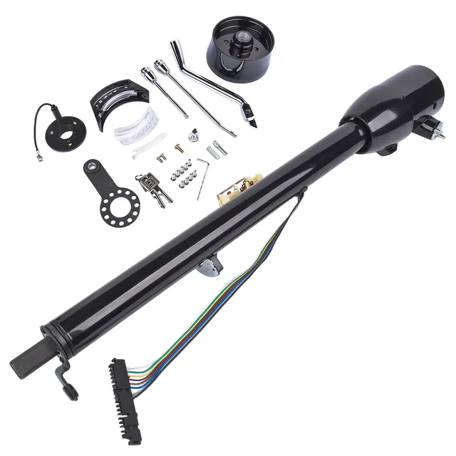 Steering Column 32" black 32'