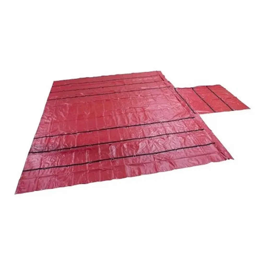 Flatbed Trailer 14oz 8' red