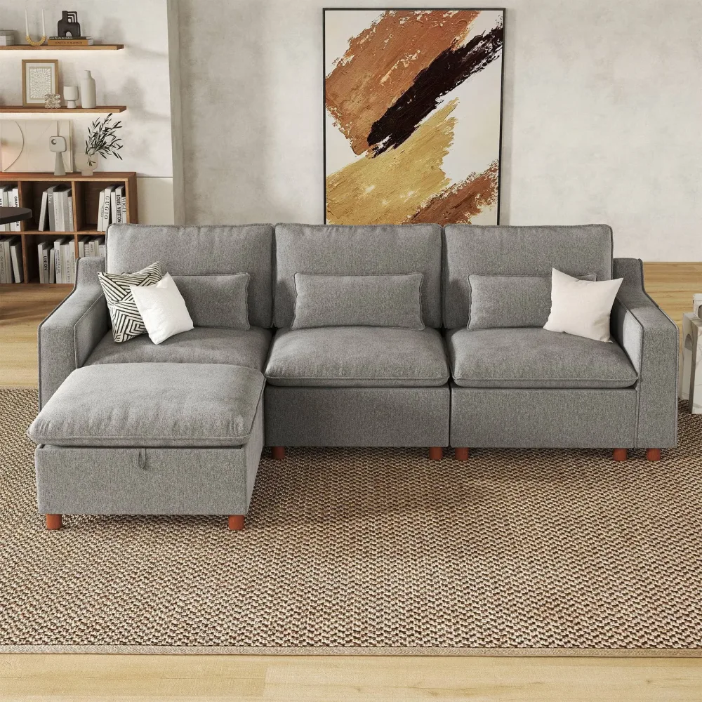 Living Room beige gray 31.5"