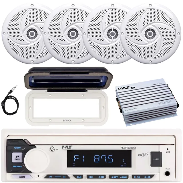 In-dash Stereo 5.25" 180w 4 channel