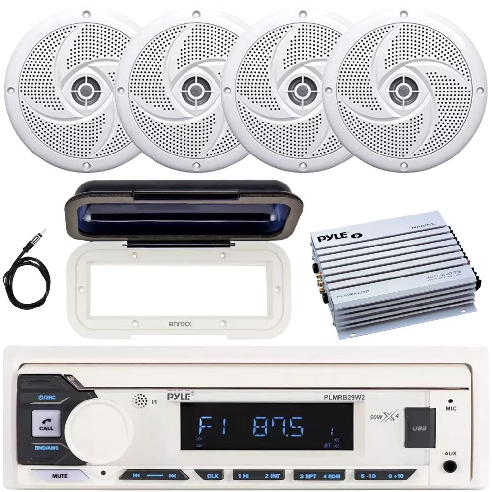 In-dash Stereo 5.25" 180w 4 channel