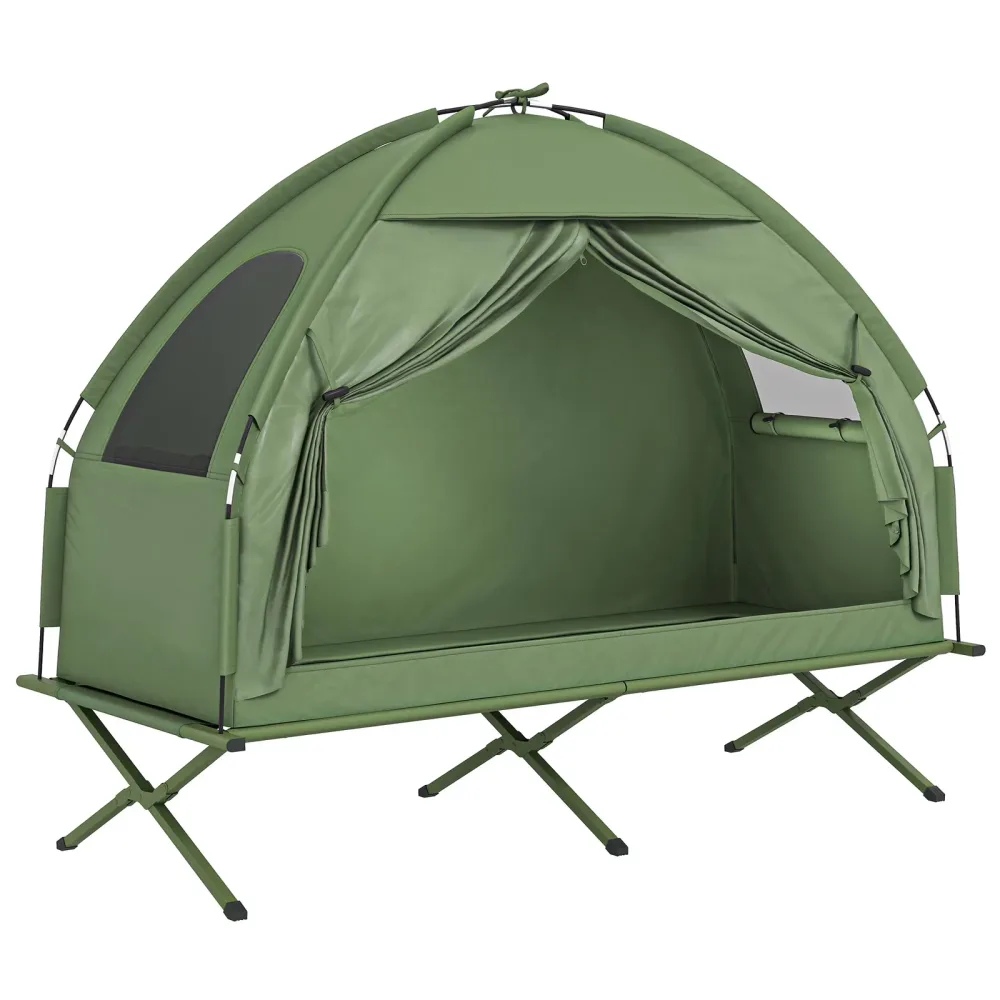 Camping Tent folding green 76"