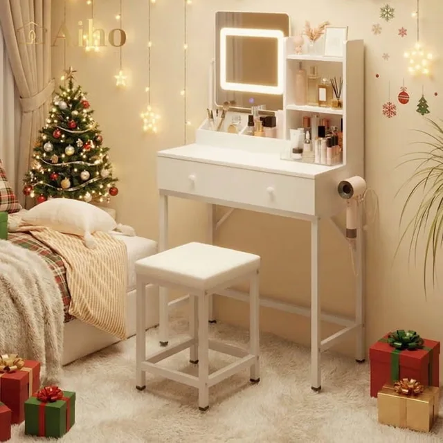 Dressing Table 31.5" white 15"