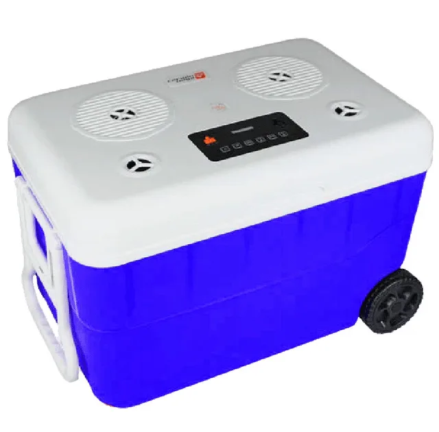 Ice Cooler 55 quart bluetooth red