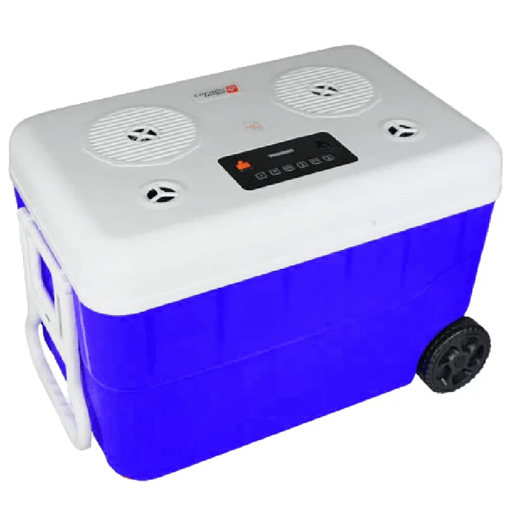 Ice Cooler 55 quart bluetooth red