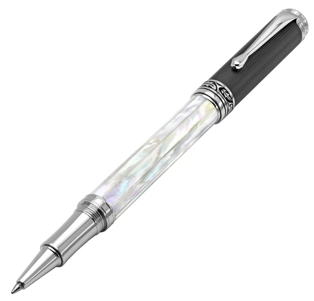 Rollerball Pen white 0.6 mm