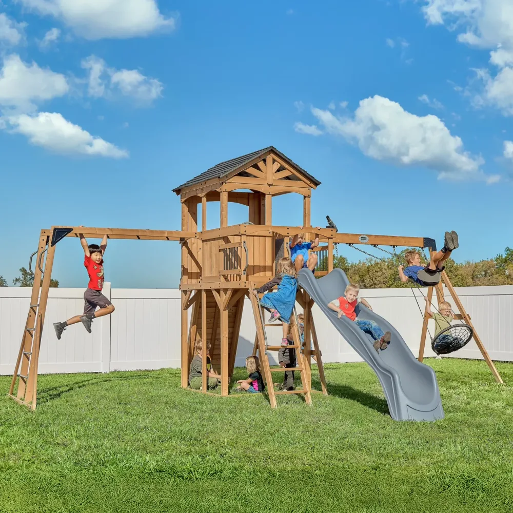 Backyard Discovery heavy-duty brown