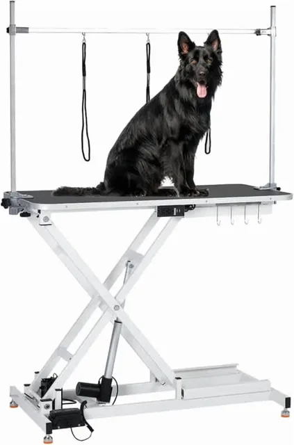 Grooming 264lb adjustable white