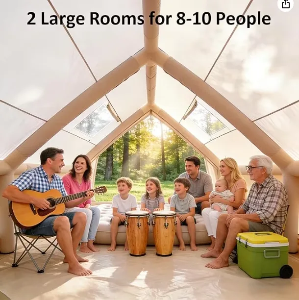 Inflatable Tent 8-10 person 83 in 8-10person