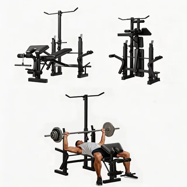 Strength Training adjustable foldable black