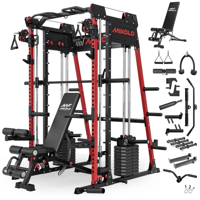 Smith Machine 2200 lbs 130lbs red
