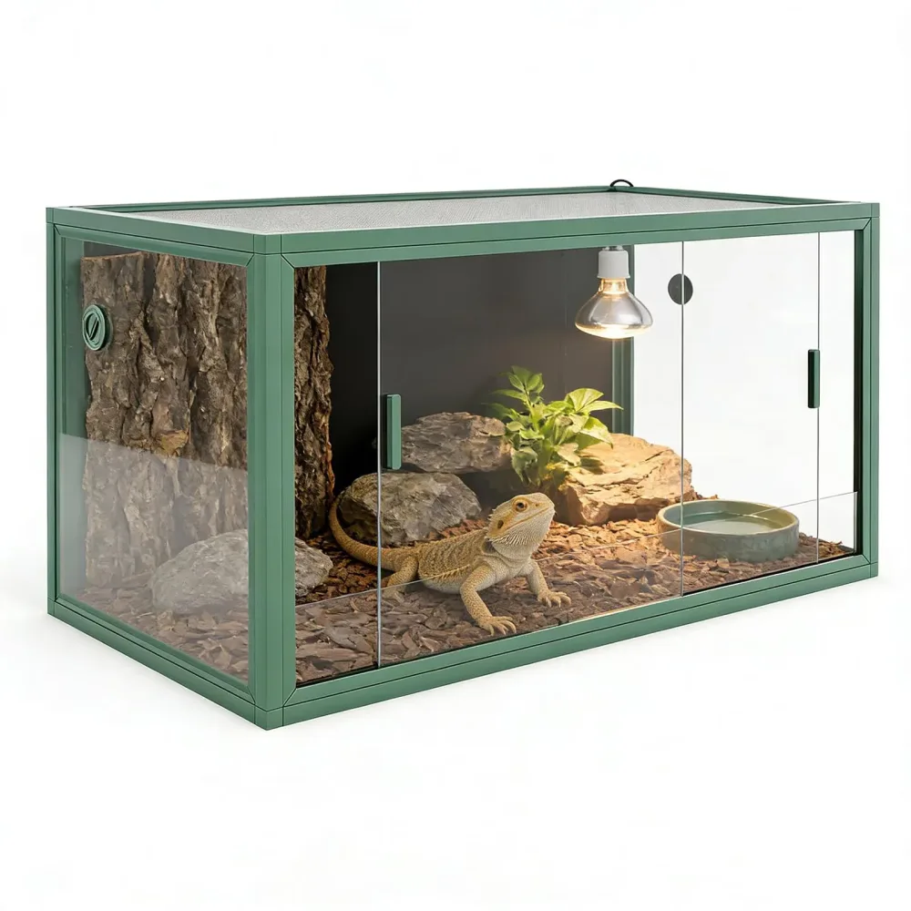 Reptile Terrarium 120 gallon heavy-duty green
