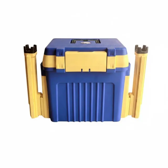 Storage Box locking blue 35 cm
