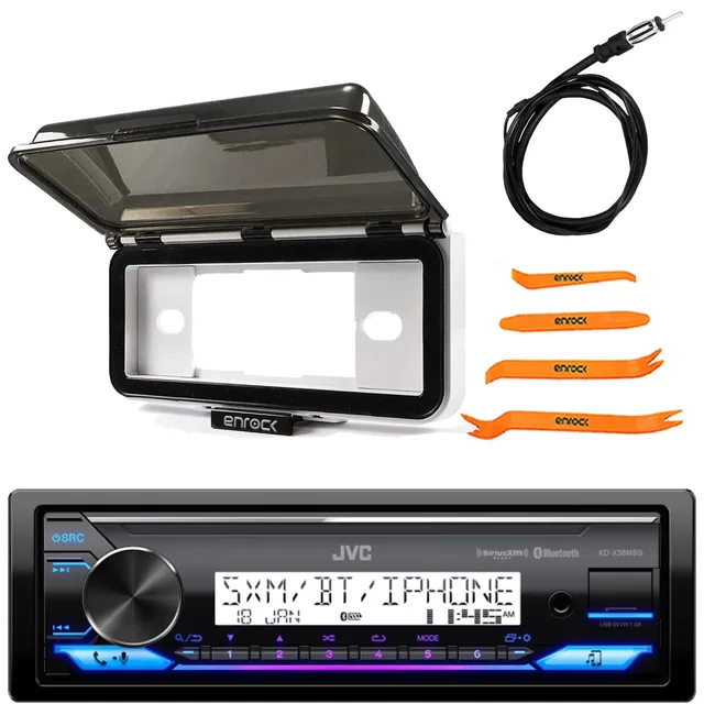 Stereo Receiver bluetooth led white