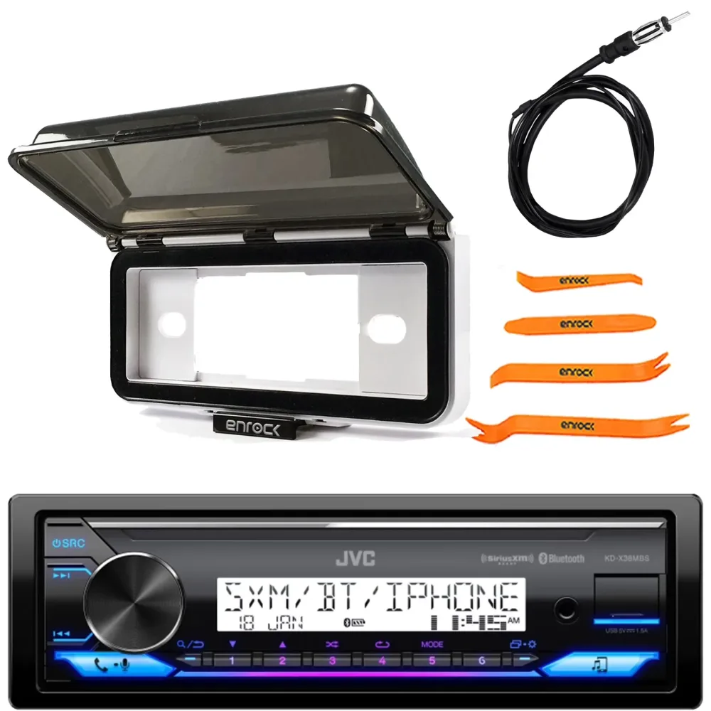 Stereo Receiver bluetooth led white