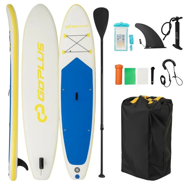 Paddling 11 feet yellow blue
