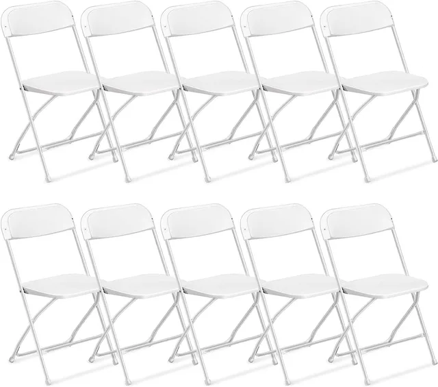 Chair 10 pack folding portable