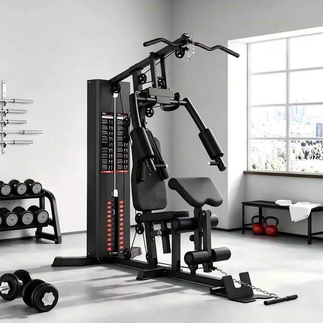 Gym Equipment 140lbs heavy-duty adjustable