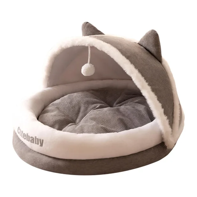 Cat Bed grey