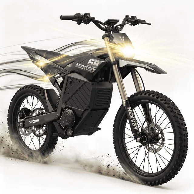 Dirt Bike 6500w 72v 19"