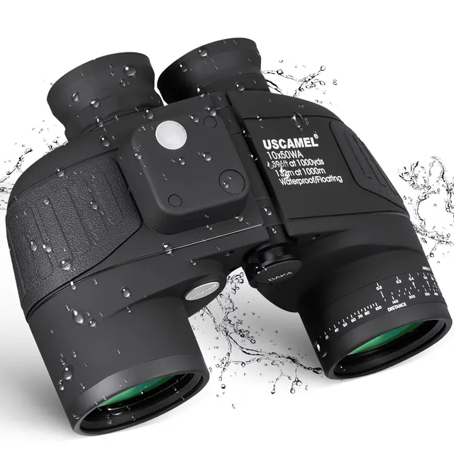 Binoculars waterproof black 50mm