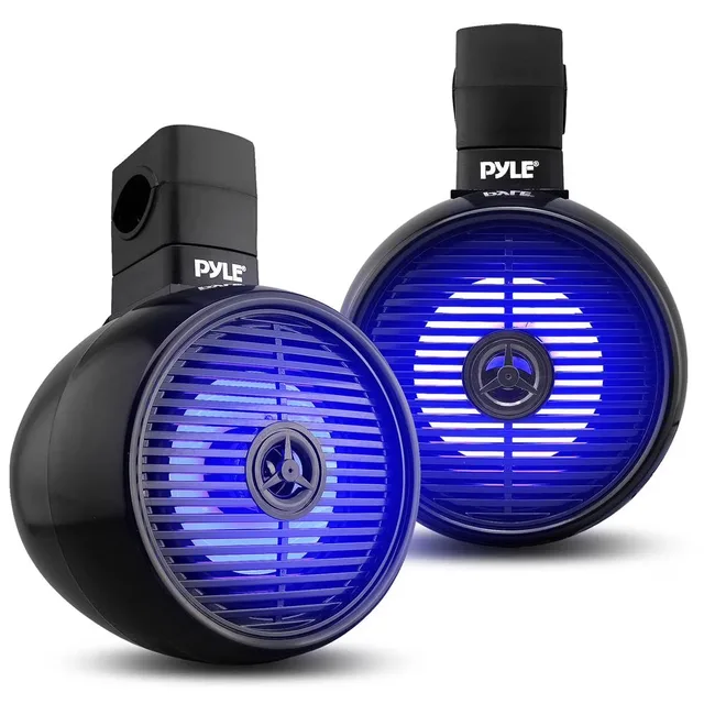 Speaker bluetooth led white