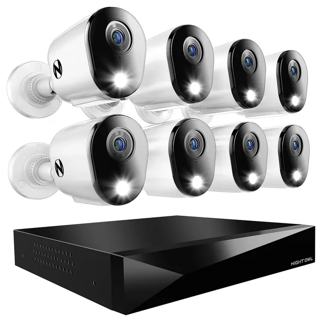 Camera 12 channel 8 pack 100 ft