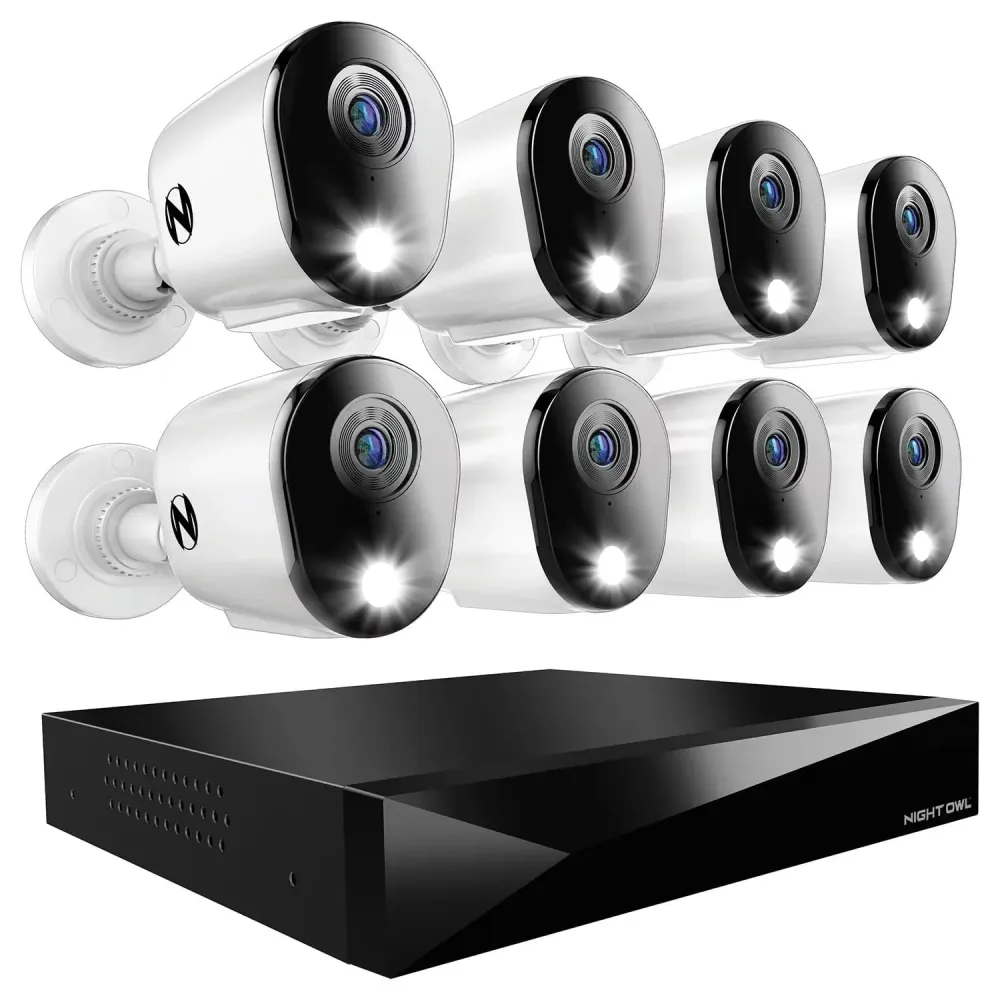 Camera 12 channel 8 pack 100 ft