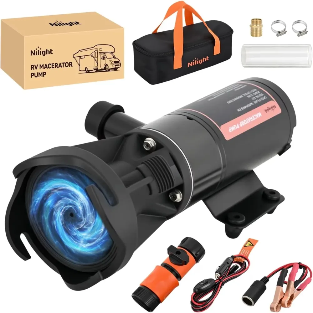 Pump 12v portable 4"