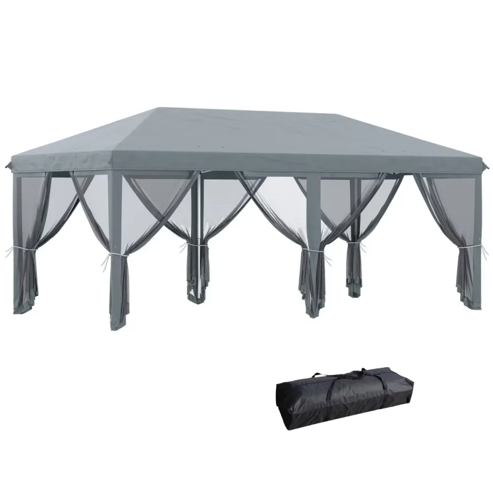 Canopy Tent 10' 20' gray