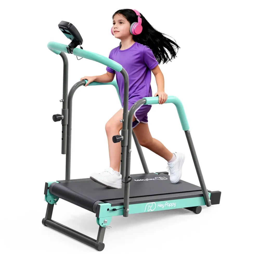 Treadmill 165lbs adjustable green