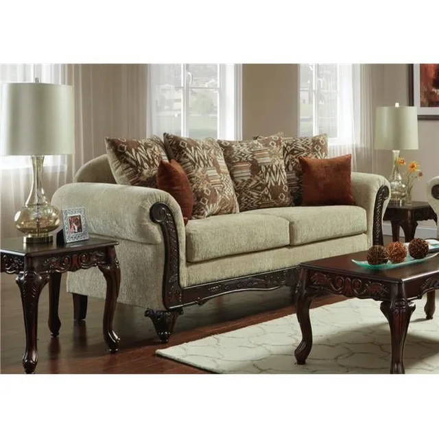Sofa beige 202 lbs