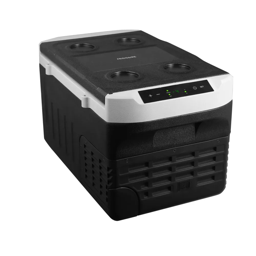 Refrigerator Freezer portable black 100-240v