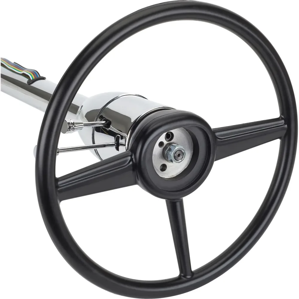 Steering Wheel 15 inch black 5415"