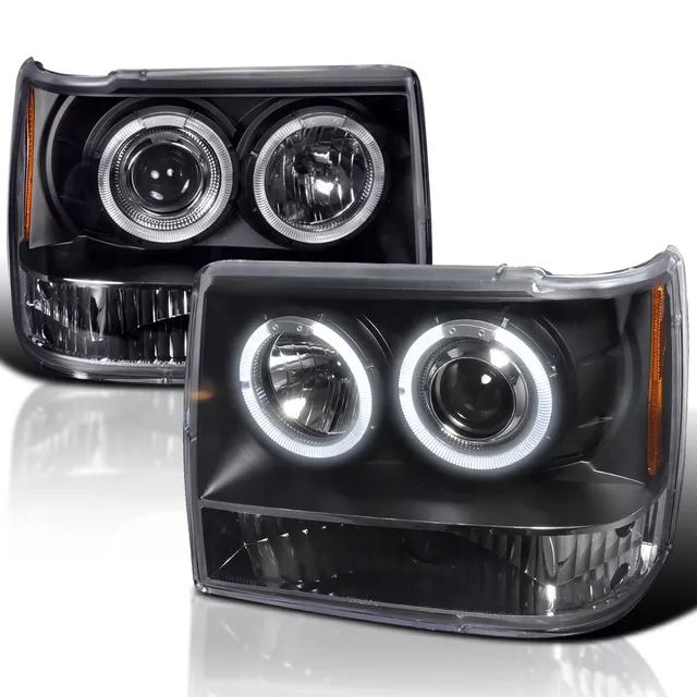 Projector Headlights black waterproof