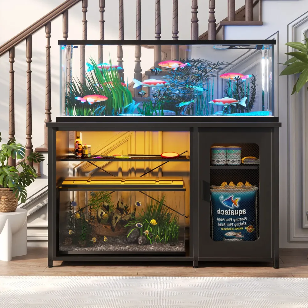 Aquarium Stand 55-75 gallon 880lbs led