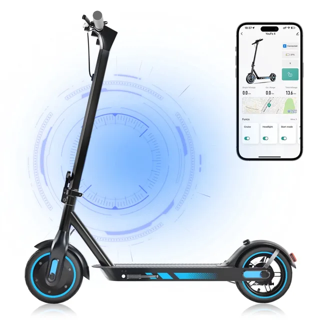 Electric Scooter blue 500w 36v