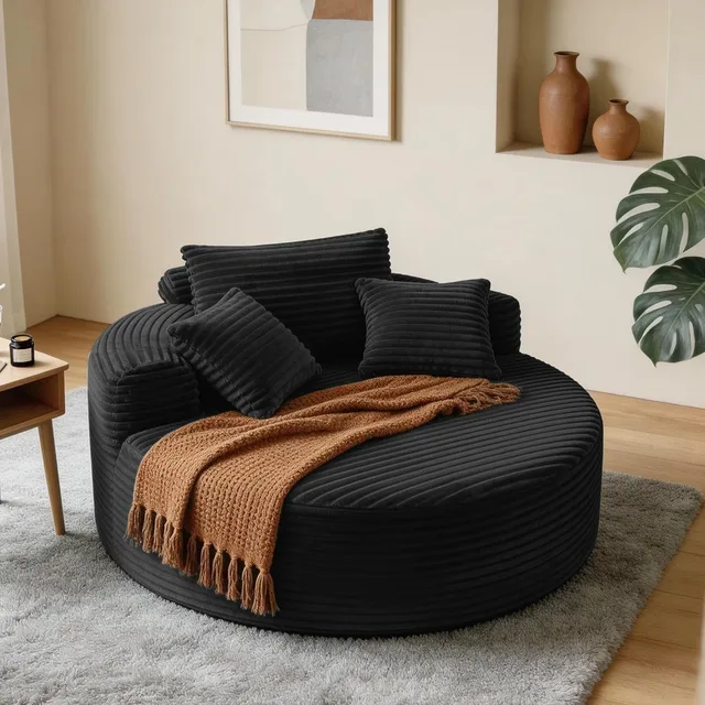 Chair 55" grey black