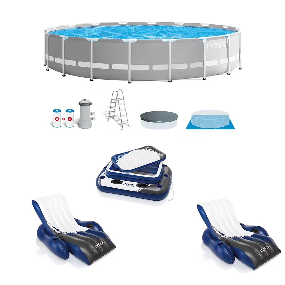 Ground Pool 18ft 42in 2 pack