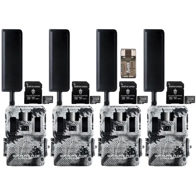 Trail Camera 4 pack 80ft 60 feet