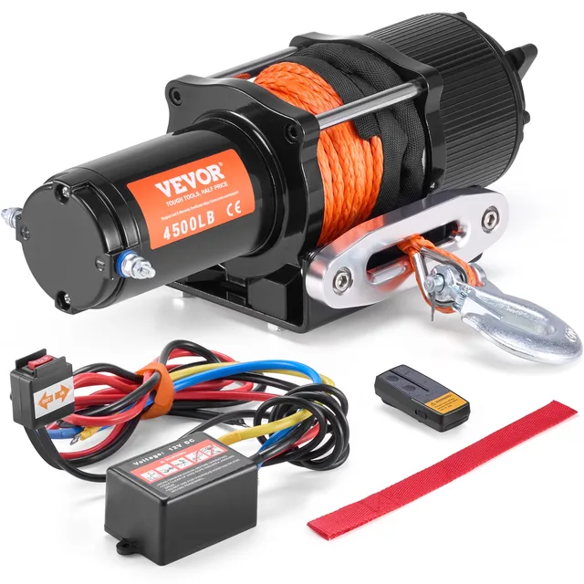 Electric Winch 4500 lb 12v 4 in