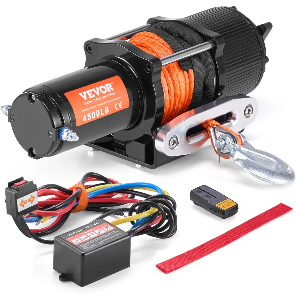 Electric Winch 4500 lb 12v 4 in