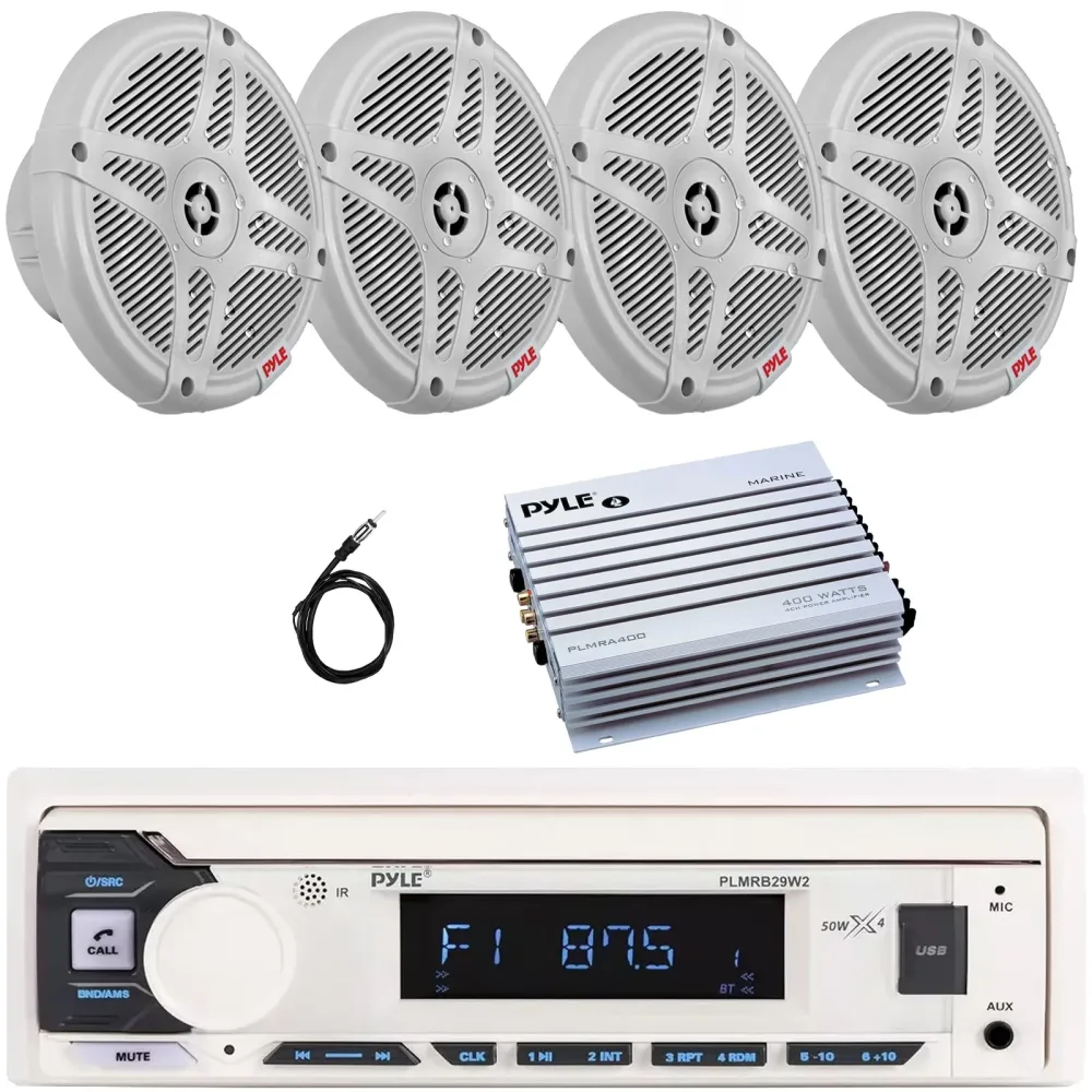 In-dash Stereo 6.5" 600w 4 channel