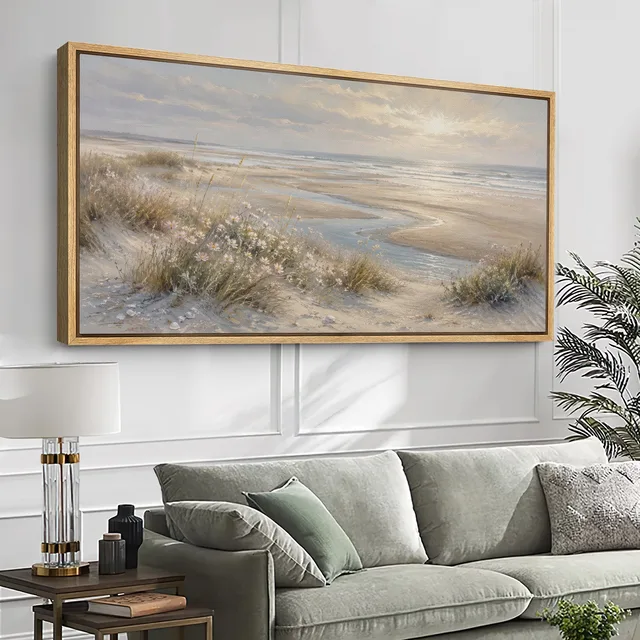 Natural Frame 60" 20" black