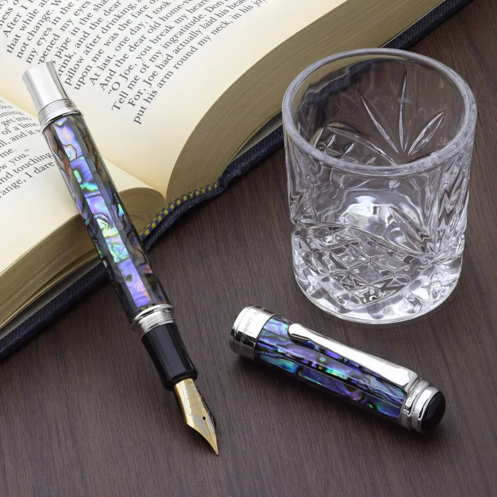 Fountain Pen 0.29mm silver green