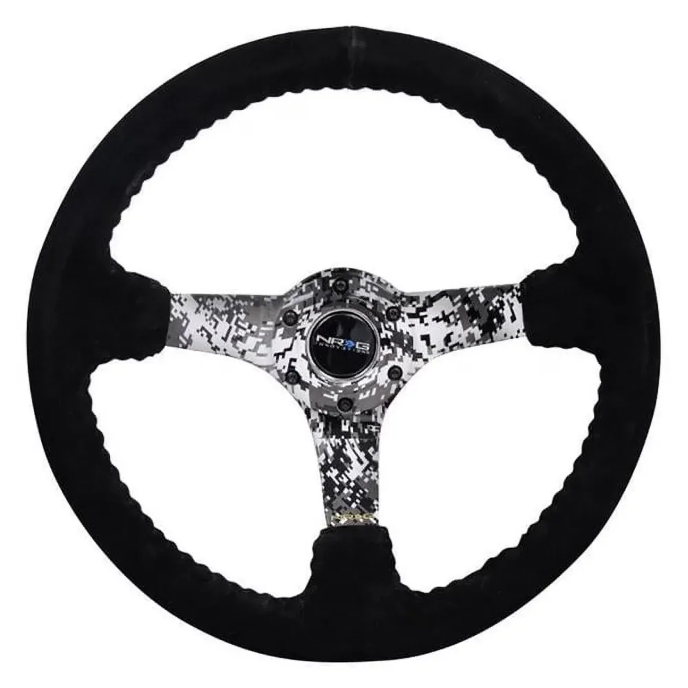 Reinforced Steering 350 mm black 13.75"